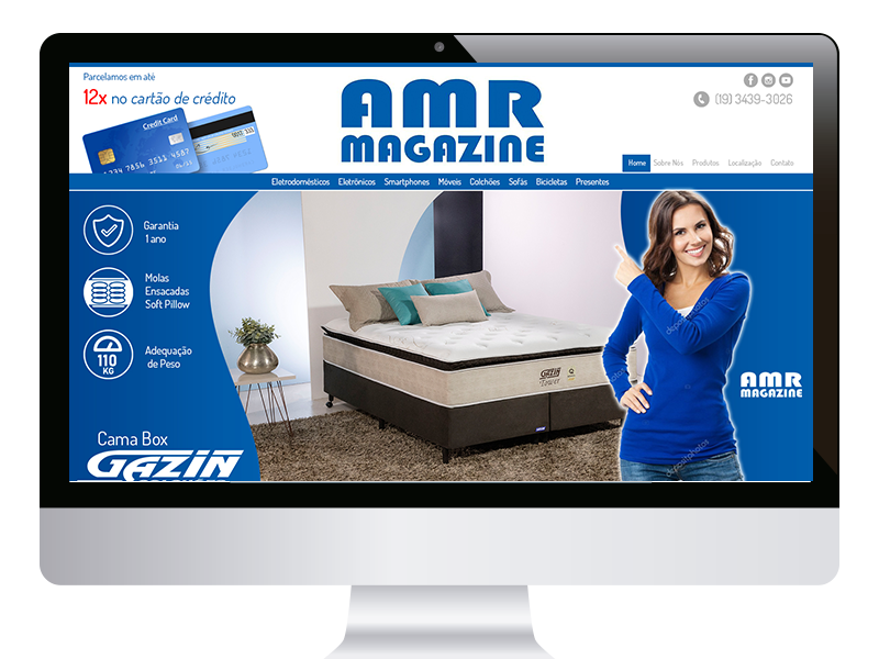 https://crisoft.com.br/site-gratis.php - Vitrine Virtual Amr Magazine