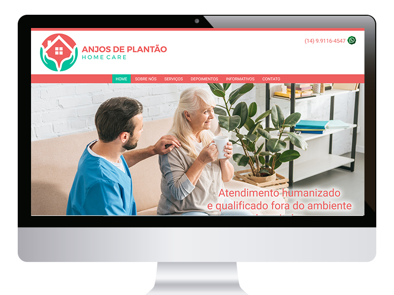 https://crisoft.com.br/homepage - Anjos de Plantão Home Care